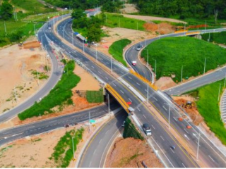 Construction of the ‘La Virgen’ interchange, of the Vía Yuma project in Magdalena Medio was completed